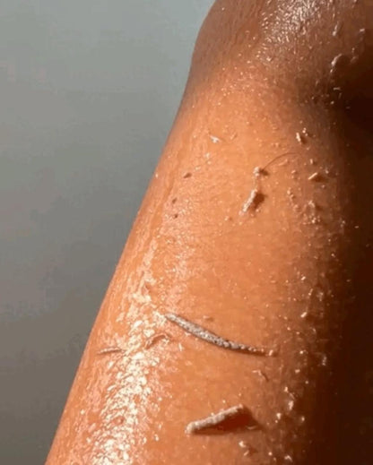 Gant anti-peau morte