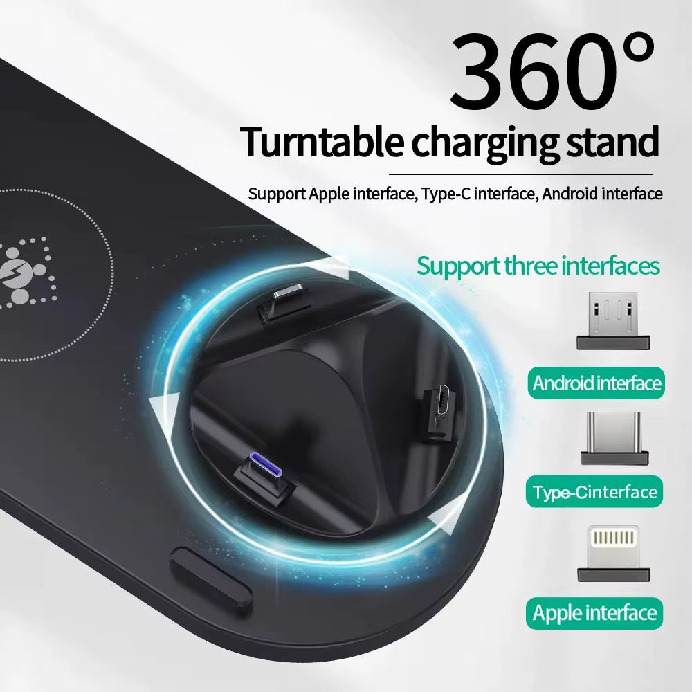 Station de charge 4 en 1
